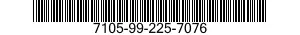 7105-99-225-7076 HEAD END,BEDSTEAD,HOUSEHOLD 7105992257076 992257076