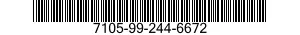 7105-99-244-6672  7105992446672 992446672