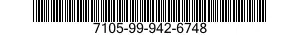 7105-99-942-6748  7105999426748 999426748