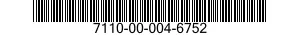7110-00-004-6752  7110000046752 000046752