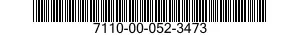 7110-00-052-3473  7110000523473 000523473