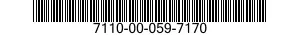 7110-00-059-7170  7110000597170 000597170