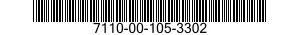 7110-00-105-3302  7110001053302 001053302