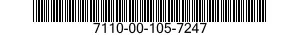 7110-00-105-7247  7110001057247 001057247