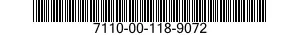 7110-00-118-9072  7110001189072 001189072