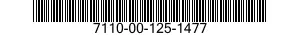 7110-00-125-1477  7110001251477 001251477