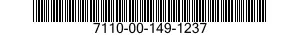 7110-00-149-1237  7110001491237 001491237