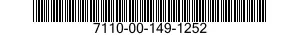 7110-00-149-1252  7110001491252 001491252