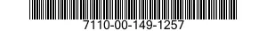 7110-00-149-1257  7110001491257 001491257