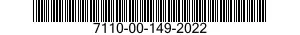 7110-00-149-2022 FILING CABINET 7110001492022 001492022