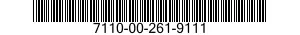 7110-00-261-9111  7110002619111 002619111