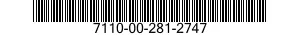 7110-00-281-2747  7110002812747 002812747