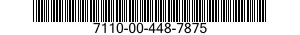7110-00-448-7875  7110004487875 004487875