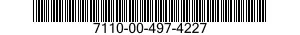 7110-00-497-4227  7110004974227 004974227