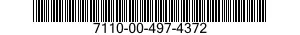 7110-00-497-4372  7110004974372 004974372