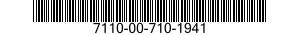 7110-00-710-1941  7110007101941 007101941