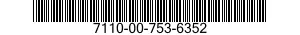 7110-00-753-6352  7110007536352 007536352