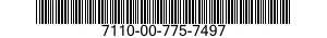 7110-00-775-7497  7110007757497 007757497