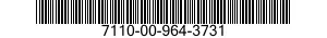 7110-00-964-3731  7110009643731 009643731
