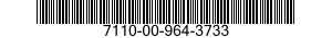 7110-00-964-3733  7110009643733 009643733