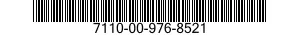 7110-00-976-8521  7110009768521 009768521