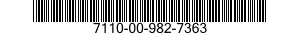 7110-00-982-7363  7110009827363 009827363
