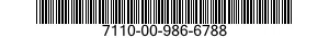 7110-00-986-6788  7110009866788 009866788