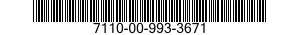7110-00-993-3671  7110009933671 009933671