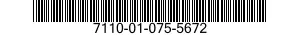7110-01-075-5672 TABLE,OFFICE 7110010755672 010755672