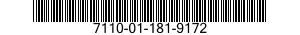 7110-01-181-9172  7110011819172 011819172