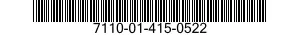 7110-01-415-0522 DESK,FLAT TOP 7110014150522 014150522
