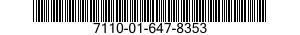 7110-01-647-8353 CABINET,SECURITY 7110016478353 016478353