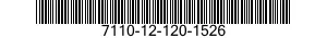 7110-12-120-1526 BOX,FILING 7110121201526 121201526