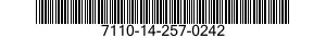 7110-14-257-0242 FILING CABINET 7110142570242 142570242