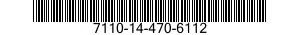 7110-14-470-6112  7110144706112 144706112