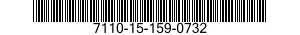 7110-15-159-0732 FILING CABINET 7110151590732 151590732