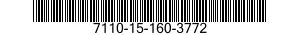 7110-15-160-3772 SCRIVANIA 7110151603772 151603772