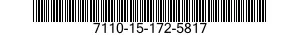7110-15-172-5817 SCRIVANIA MARCHIO E 7110151725817 151725817
