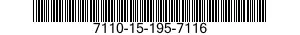 7110-15-195-7116 SCRIVANIA 7110151957116 151957116