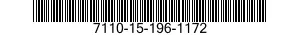 7110-15-196-1172 DESK,FLAT TOP 7110151961172 151961172