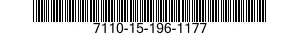 7110-15-196-1177 DESK,FLAT TOP 7110151961177 151961177