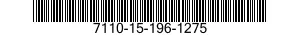 7110-15-196-1275 DESK,FLAT TOP 7110151961275 151961275
