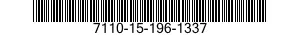 7110-15-196-1337 DESK,FLAT TOP 7110151961337 151961337