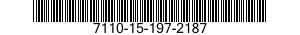 7110-15-197-2187 TABLE,OCCASIONAL 7110151972187 151972187