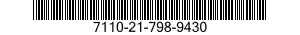 7110-21-798-9430 TABLE,STUDENT 7110217989430 217989430