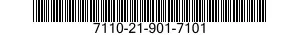 7110-21-901-7101 DESK,FLAT TOP 7110219017101 219017101