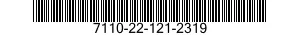 7110-22-121-2319 SHELF,STORAGE AND DISPLAY 7110221212319 221212319