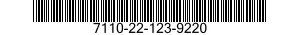 7110-22-123-9220 SAFE 7110221239220 221239220