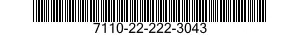 7110-22-222-3043 BOARD 7110222223043 222223043