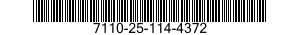 7110-25-114-4372 CHAIR,STUDENT 7110251144372 251144372